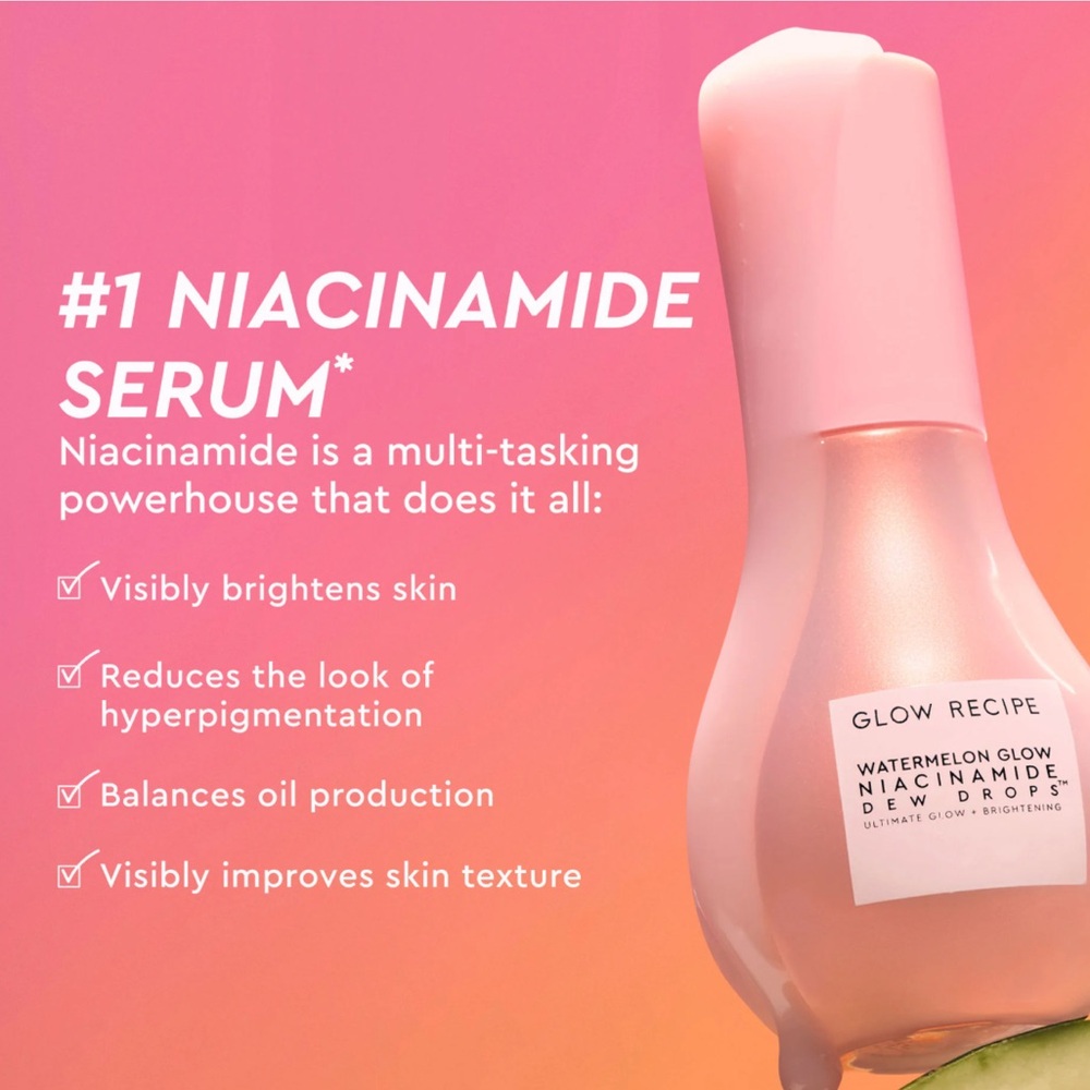 Glow Recipe Watermelon Glow Niacinamide Dew Drop Serum Retail $36 - Picture 9 of 15